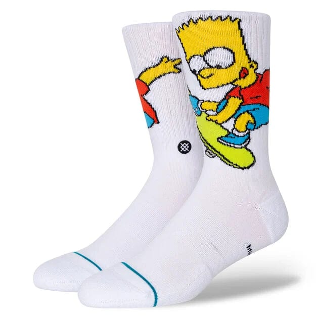 Clearance Sale Bart Simpson Men's Crew Socks