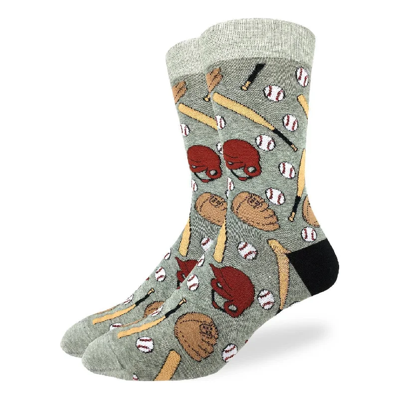 Final Offer "Baseball" Crew Socks by Good Luck Sock