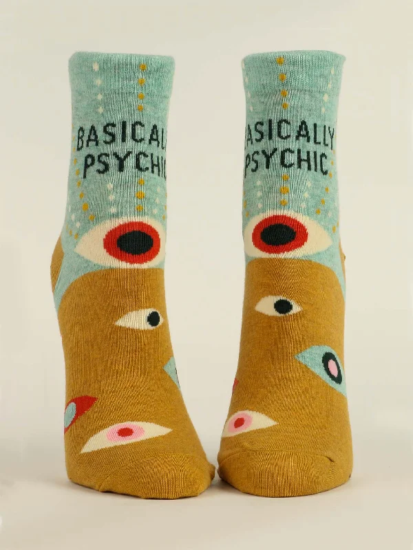 Weekend Specials to Celebrate Basically Psychic W-Ankle Socks