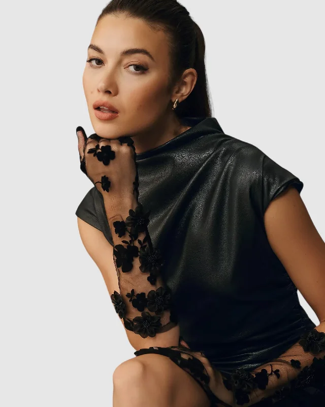 Weekend Offers That Excite Black Dahlia Opera Gloves