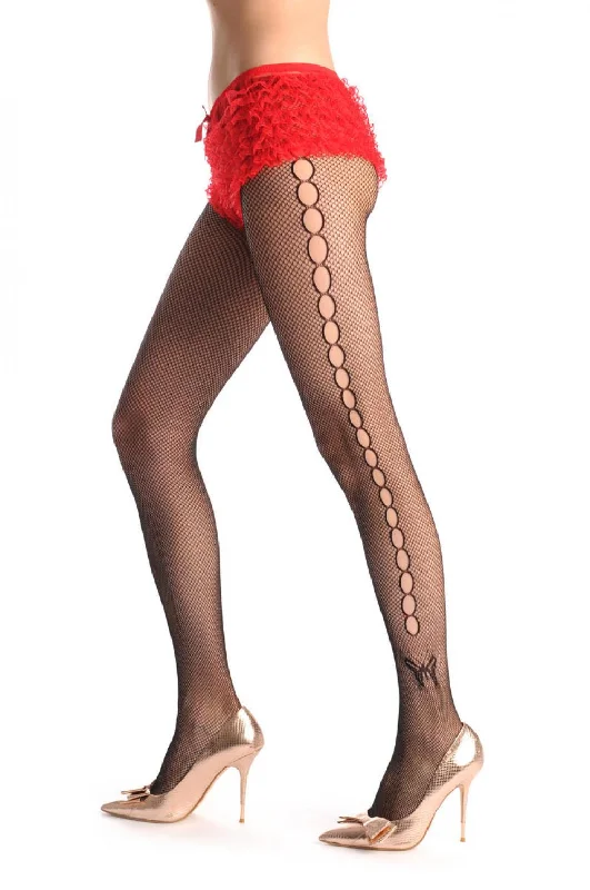 Weekend Bargains to Enjoy Black Fishnet With Side Seam With Holes & Little Butterfly Weekend Bargains to Enjoy Black Fishnet With Side Seam With Holes & Little Butterfly