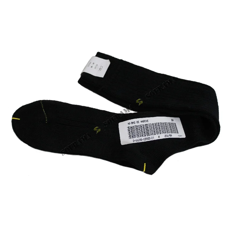 Black French Thermal Socks For Men