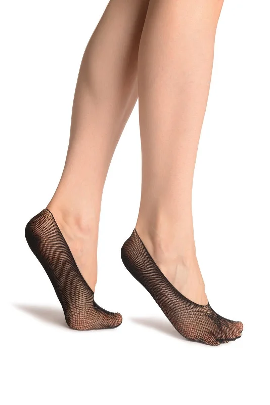 Celebrate the Weekend with Discounts Black Lace With A Butterfly Lace Footies