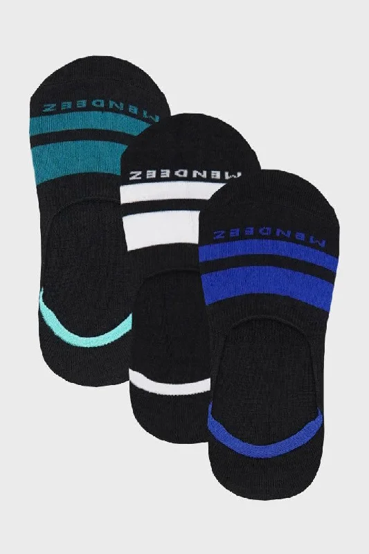 Weekend Special Bold No Show Socks - 3 Pack