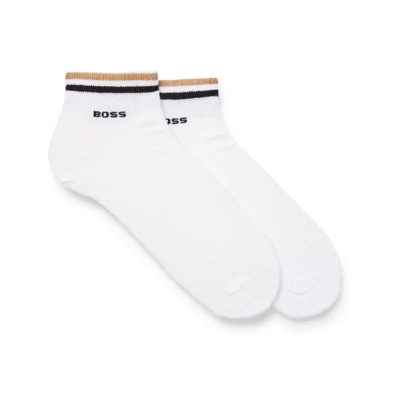 Your Weekend, Your Savings BOSS 2 Pair Signature Stripe Ankle Socks