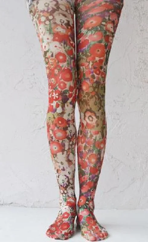 Super Sale Bouquet Beauty | Printed Tights