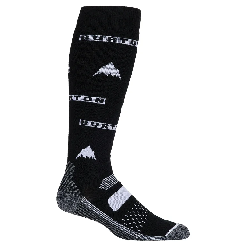 Great Deal Burton Men's Performance Midweight Sock Logo
