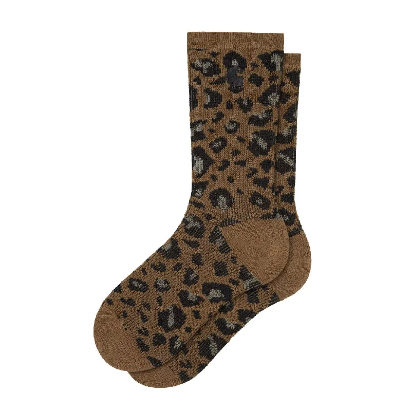 Carhartt WIP Camo Socks Camo Leo Jacquard Tamarind