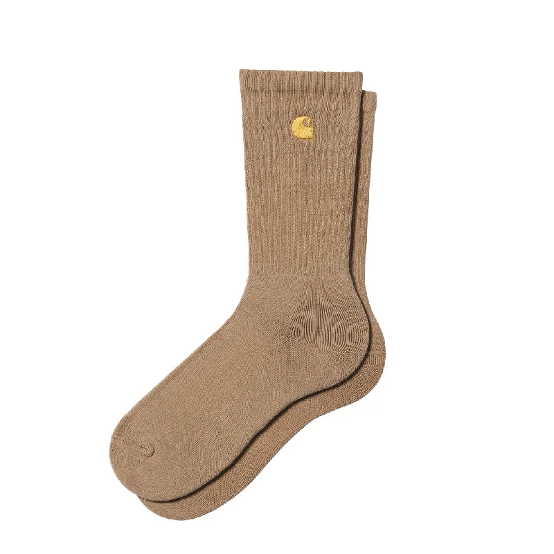 Flash Deal Carhartt WIP Chase Socks Peanut / Gold