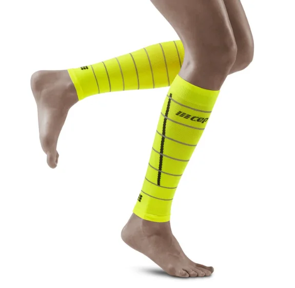 Weekend Offers That Dazzle CEP Women's Reflective Calf Sleeves - Neon Yellow ( WS40FZ )
