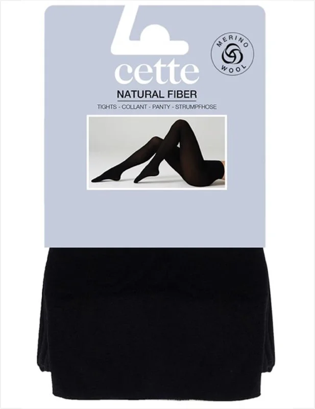 Limited Offer Cette Quito Merino Wool Tights Black