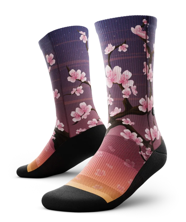 Amazing Value "Cherrific" Performance Running Socks by Outway