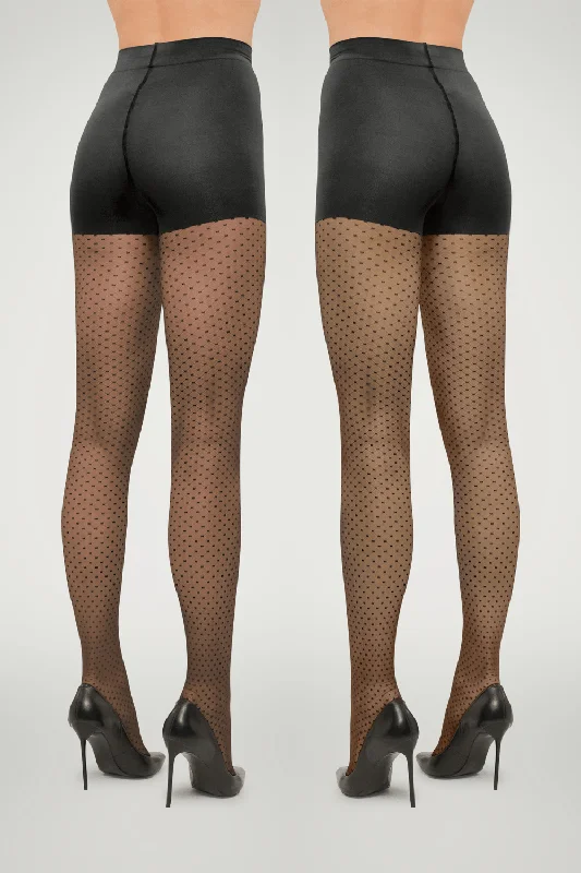 Super Savings Control Dots Tights 20 Denier