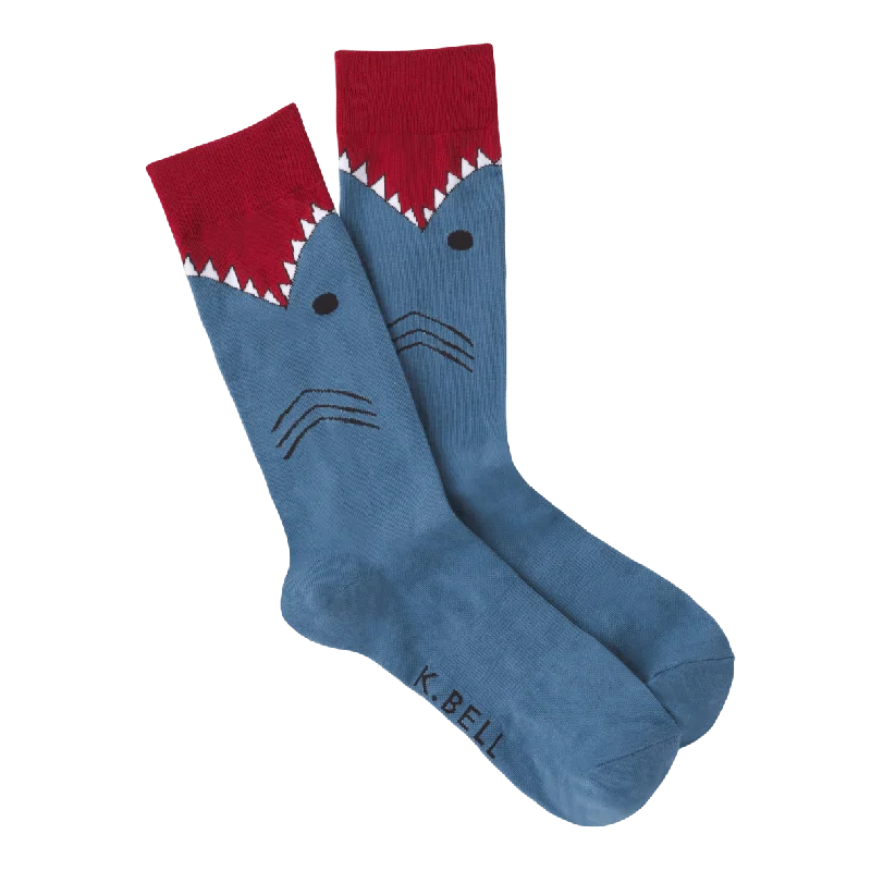 Take Advantage Shark Men’s King Size Crew Sock