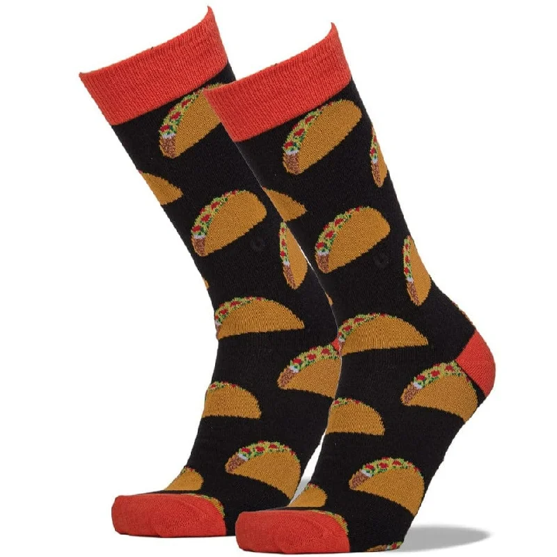 Super Discount Taco Men’s King Crew Socks