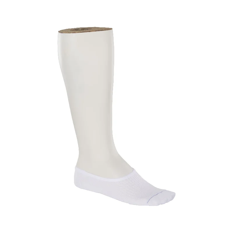 Special Buy Cotton Sole Invisible Sock White
