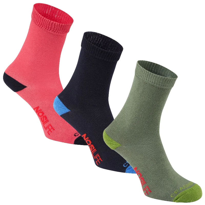 Now Available Craghoppers Junior NosiLife Pair Travel Socks