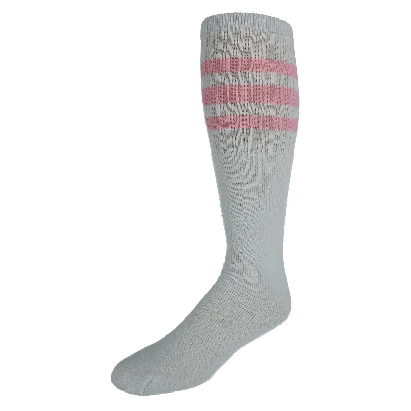 Weekend Discounts to Snag CTM® Striped Top Ribbed Tube Socks (4 Pair Pack)