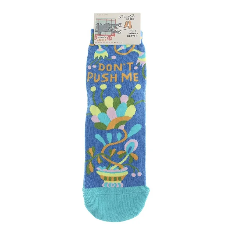 Can't Resist Women's Socks - Don't Push Me