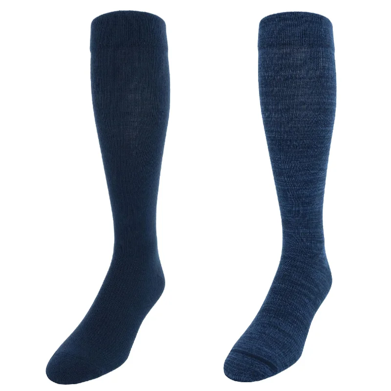 Celebrate the Weekend with Discounts Dr. Scholl's Men's American Lifestyle Compression Over the Calf Socks (2 Pair)