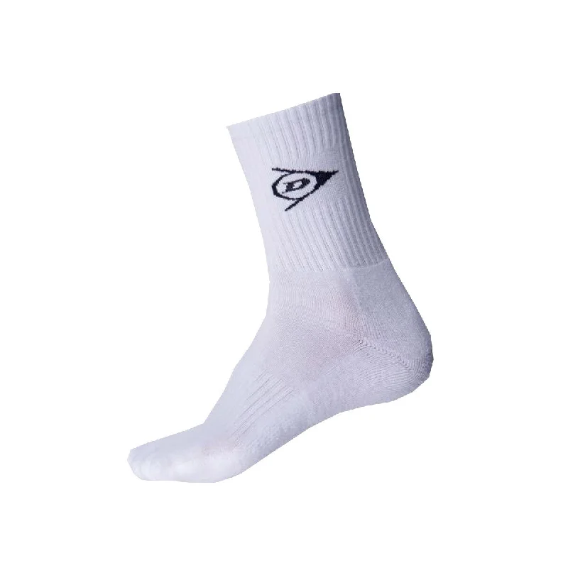 Weekend Savings Spectacular Dunlop Men's Crew Socks - 3 Pack White