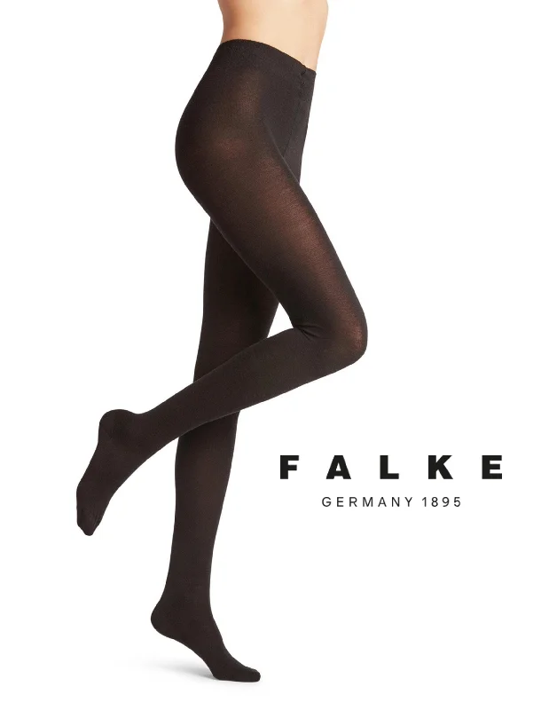 Weekend Discounts You Deserve Falke Soft Merino Wool Tights 48425 Black