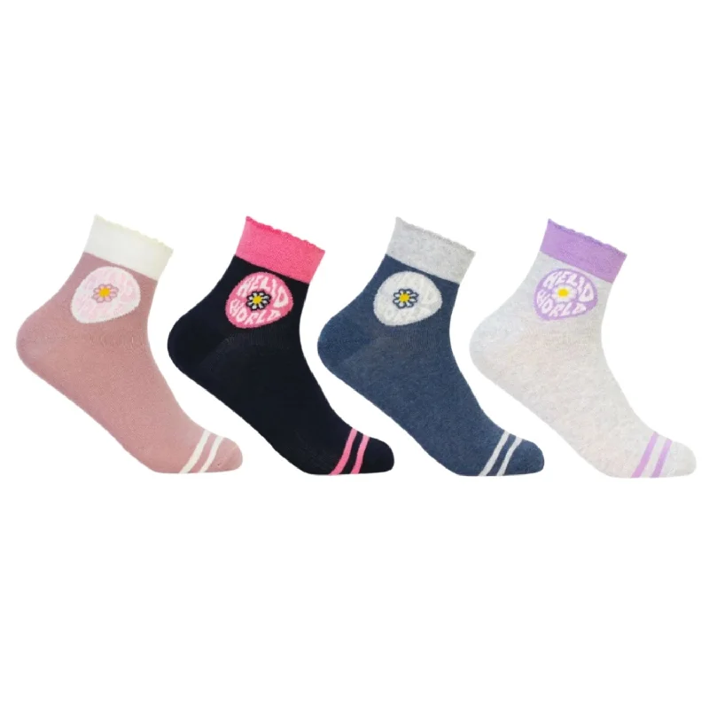 Designer Fancy Ankle Socks for Women