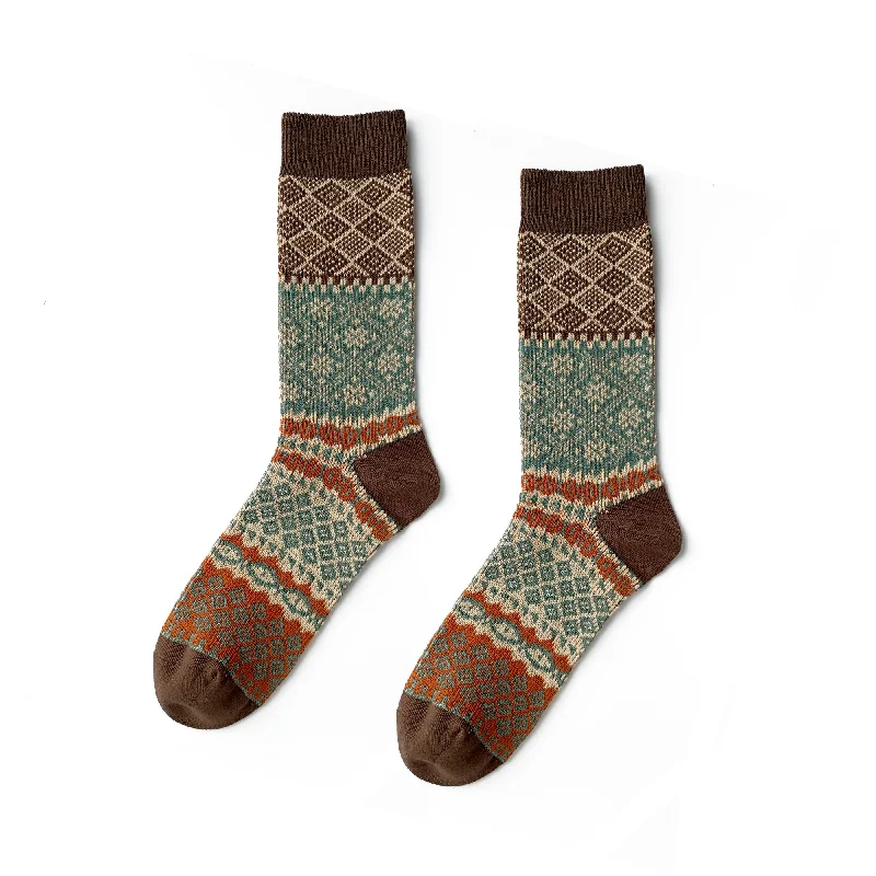 Fatima Socks - Brown