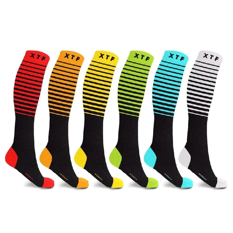 Stock Clearance Flight Socks (6-Pairs)