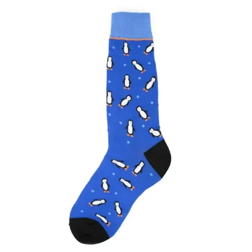 Weekend Savings Fiesta Men's Socks -Penguin  - 6803M