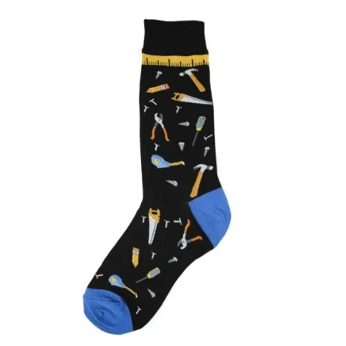 Weekend Sale: Don't Miss Out Men's Sock - Carpenter's Tools Socks - 6818M