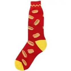 Weekend Shopping Made Better Men's Sock - Hot Dog Sock - 6820M