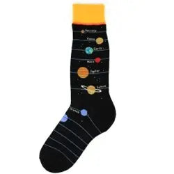 Quick Sale Men's Sock - Planet - 6838m