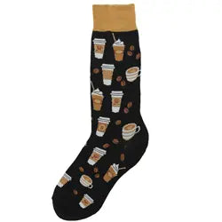Final Clearance Men's Sock - Coffee - 6855M
