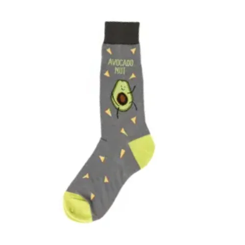 Flash Sale Men's Sock - Avocado nut - 6879M