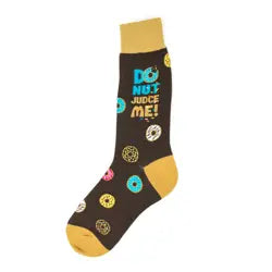 Weekend Sale: Don't Miss Out Men's Sock - Donut Judge Me - 6926M