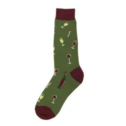 New Deal Men's Sock - Red Wine - 6935m