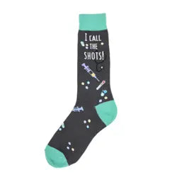 Closeout Deal Men's Sock - I call the shots - 6942M