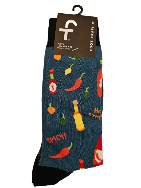 Price Drop Men's Sock - Hot Sauce - 6946M