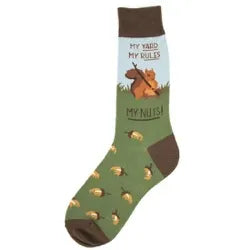 Bargain Alert Men's Sock - My Yard My Nuts - 6965M