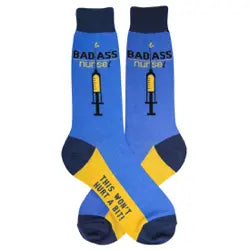 Weekend Offers That Shine Men's Sock - Badass Nurse Sock - 6998M