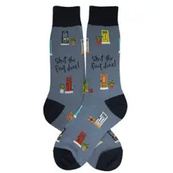 Weekend Savings Bonanza Men's Sock - Shut the Front Door -7000M