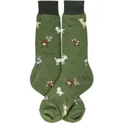 Clearance Sale Men's Sock - Bleat It Goat Sock - 7058M
