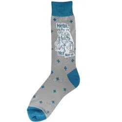 Weekend Specials to Love Men's Sock - Nice Nurse - 7072M