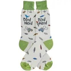 Weekend Discounts You Deserve Men's Sock - Bird Nerd - 7095M