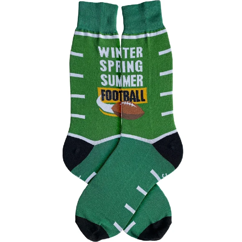Year-End Clearance Football Season Men's Crew Socks
