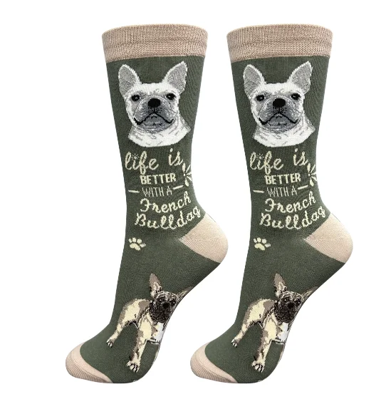 Socks  French Bull Dog     840-64