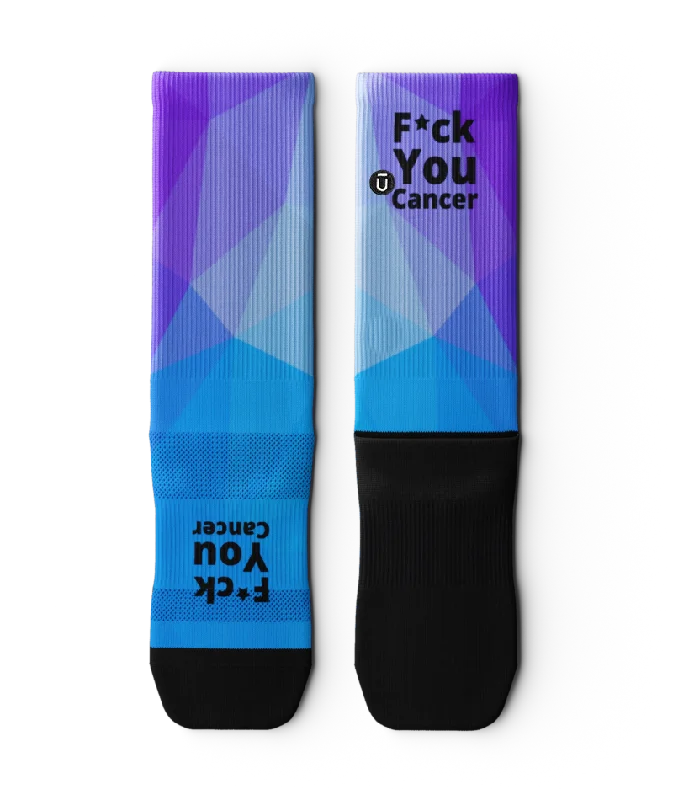 Savings Galore FU Cancer Crew Socks