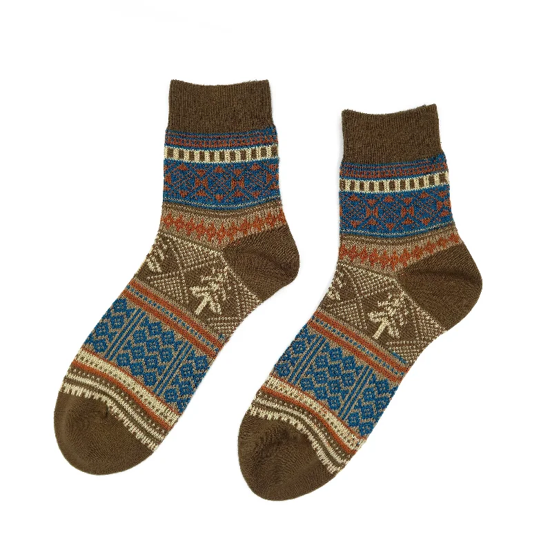 Crazy Deal Fumi Brown - Ankle Low Socks