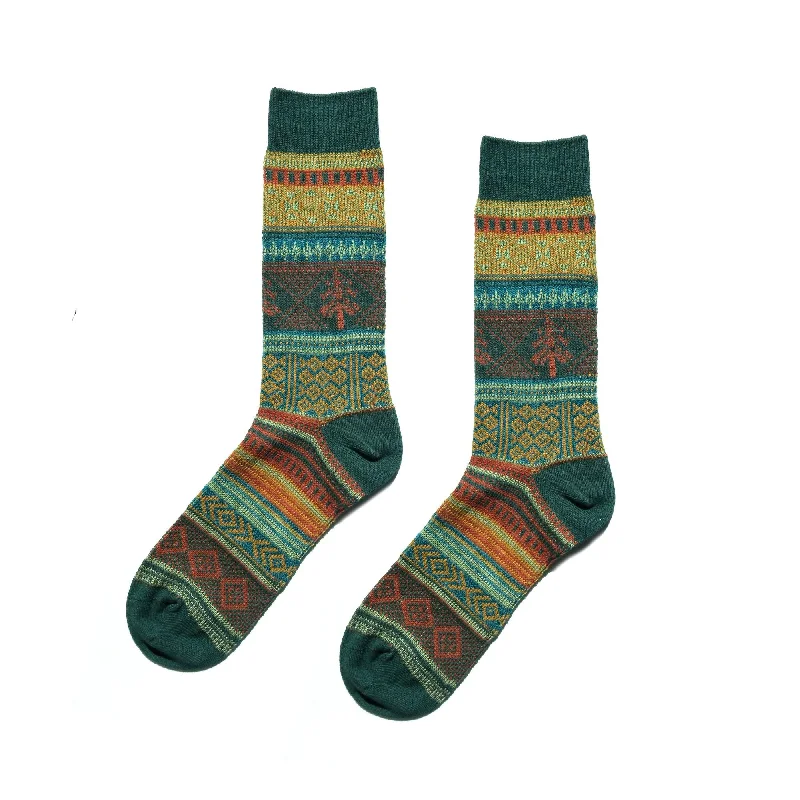 Year-End Sale Fumi Sock - Forest Green